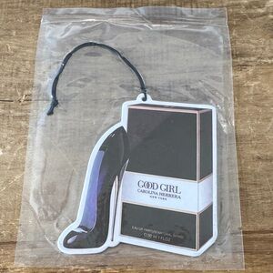 NEW Luxury EDP Carolina Herrera Good Girl Air Freshener ~ UNOPENED Freshie